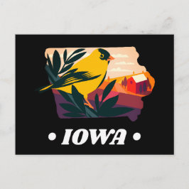 Cartão postal de Iowa