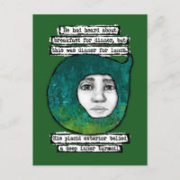 Cartão postal de Jantar no Almoço