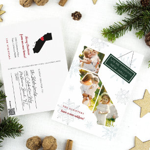 Cartão postal de lançamento de feriado da Califórn