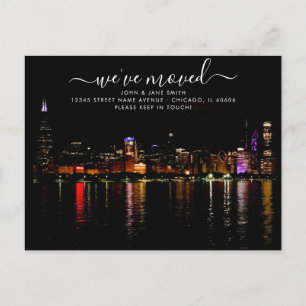 Cartão postal de lançamento móvel de Chicago