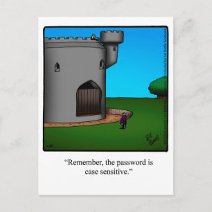 Cartão postal de lançamento "Nova Casa" engraçado