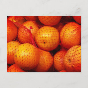 Cartão postal de laranjas
