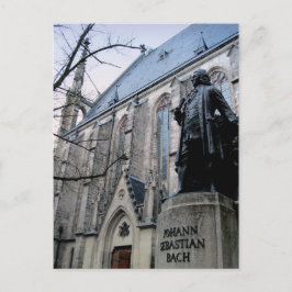 Cartão postal de Leipzig
