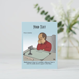 Cartão Postal de Lição de Liderança