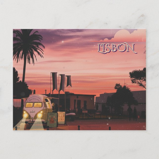 Cartão Postal de Lisboa (Frente)