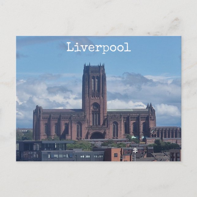 Cartão postal de Liverpool (Frente)