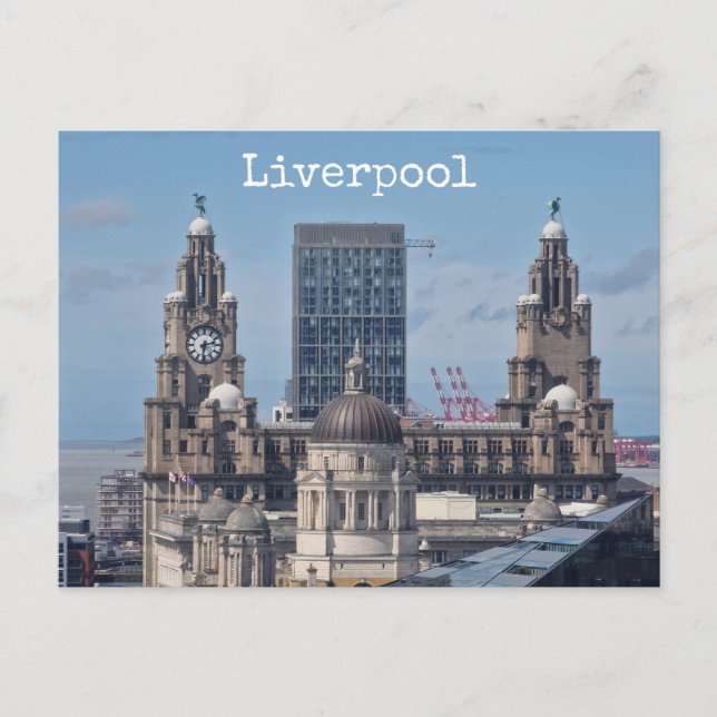 Cartão Postal de Liverpool (Frente)