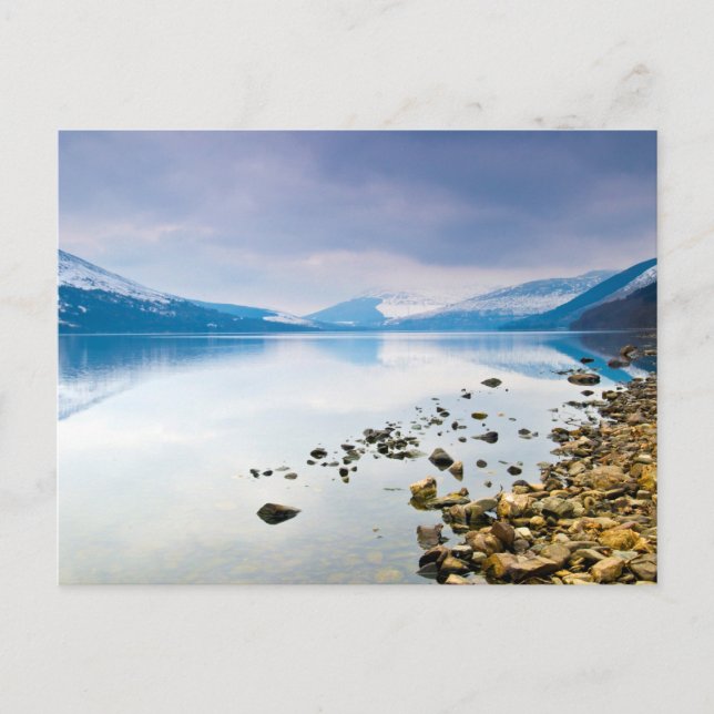 Cartão postal de Loch Earn (Frente)