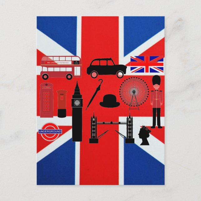 Cartão postal de Londres (Frente)