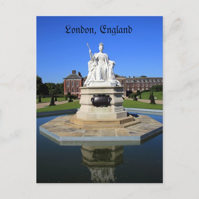 Cartão postal de Londres, Inglaterra (Frente)