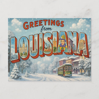 Cartão postal de LOUISIANA