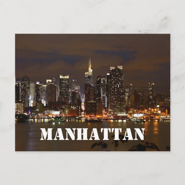 Cartão Postal de Manhattan (Frente)