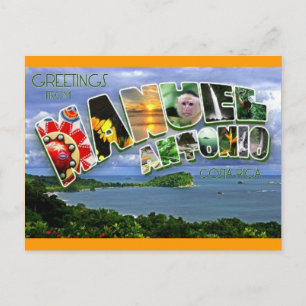 Cartão Postal de Manuel Antonio
