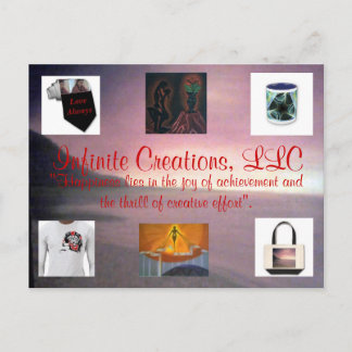 Cartão postal de marketing Horizon