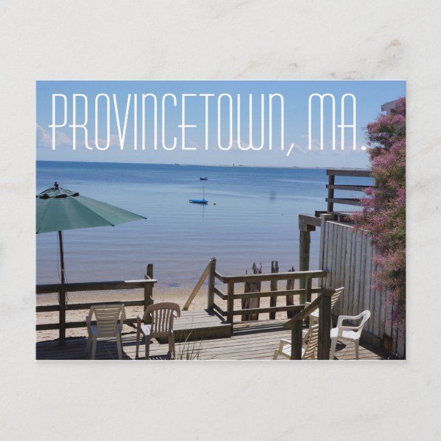 Cartão postal de Massachusetts da Provincetown (Frente)