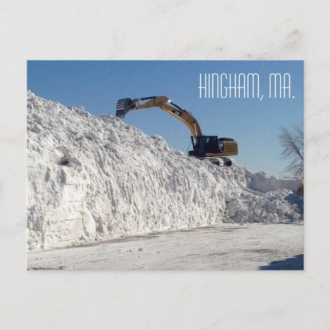Cartão postal de Massachusetts Hingham (Frente)