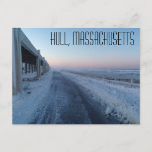 Cartão postal de Massachusetts Hull