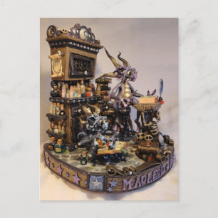 Cartão postal de MD Merlin Dragon