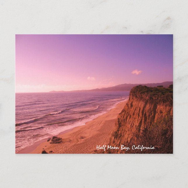 Cartão postal de meia lua (Frente)