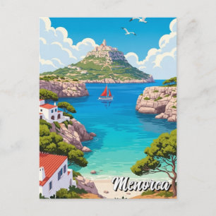 Cartão Postal de Menorca, Espanha