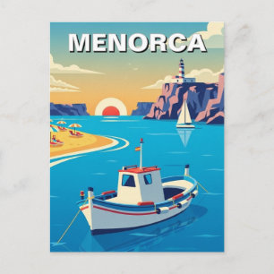 Cartão Postal de Menorca, Espanha