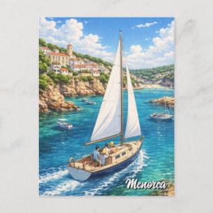 Cartão Postal de Menorca, Espanha