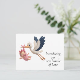 Cartão postal de mercadoria armazenado