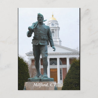 Cartão postal de Milford, CT