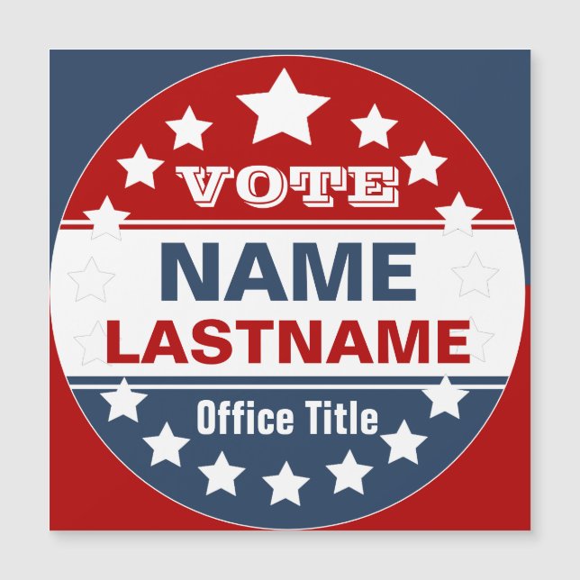 Cartão-postal de Modelo de campanha personalizado (Frente)