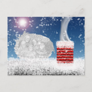 Cartão postal de Modelo de Natal Antes do Natal