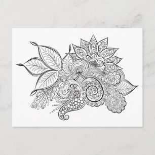 cartão postal de momentos de calmação