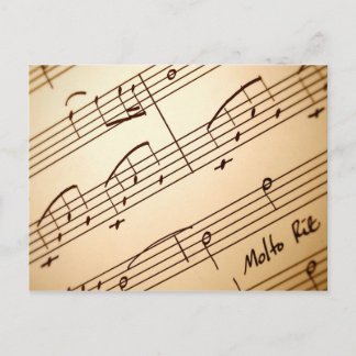 Cartão postal de música 3