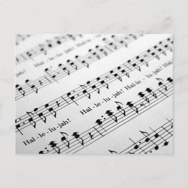 Cartão postal de música 38 (Frente)