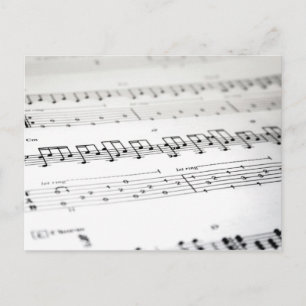 Cartão postal de música 4