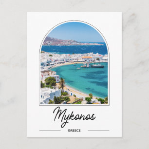 Cartão Postal de Mykonos Grécia