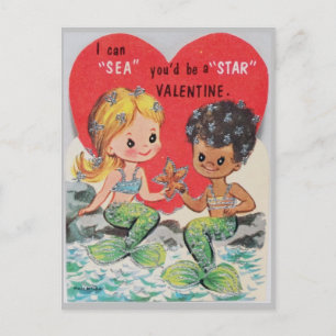 Cartão postal de Namorados Multi Racial para Sere