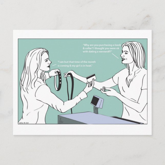 Cartão postal de namorando (Frente)