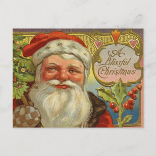 Cartão postal de natais vintages