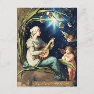Cartão postal de natais vintages