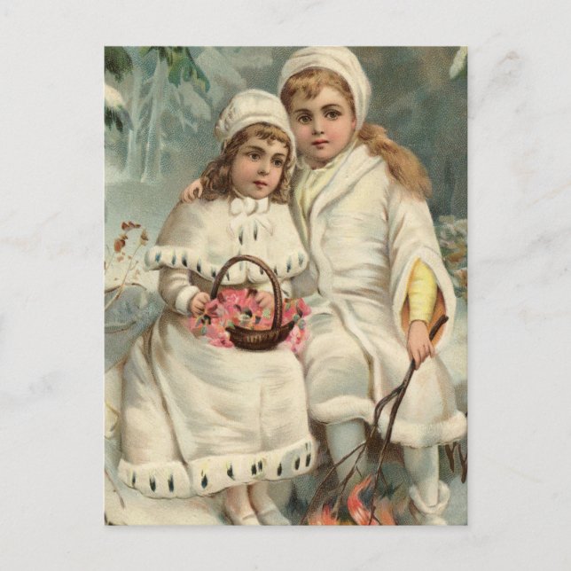 Cartão postal de natais vintages (Frente)