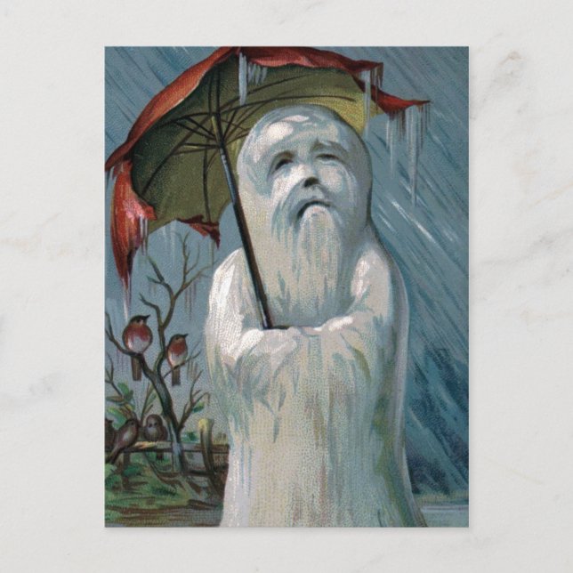 Cartão postal de natais vintages (Frente)