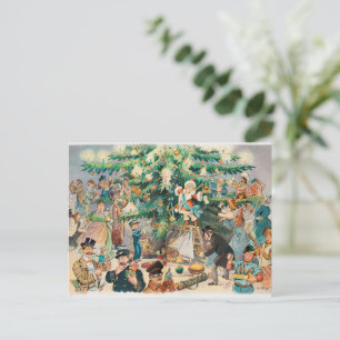 Cartão postal de natais vintages