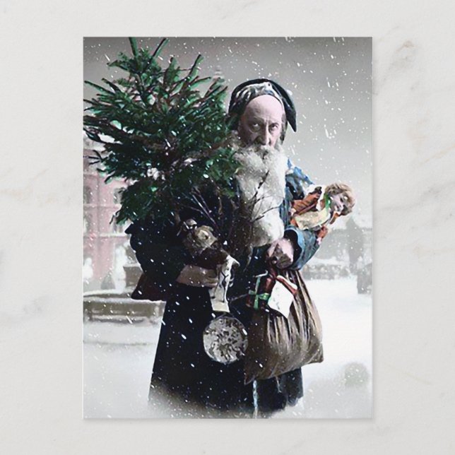 Cartão postal de natais vintages (Frente)