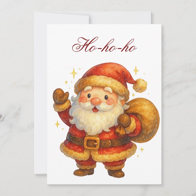 Cartão postal de Natal (Frente)