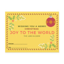 Cartão postal de Natal