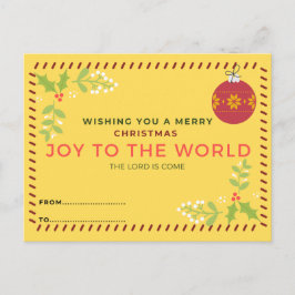 Cartão postal de Natal