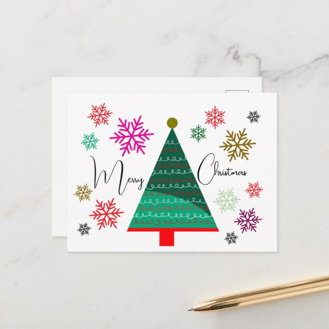 Cartão postal de Natal (Frente/Verso In Situ)