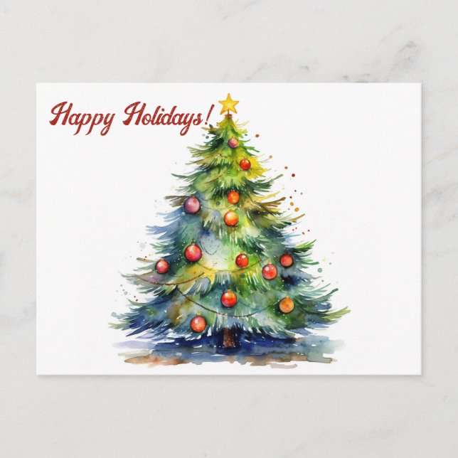 Cartão postal de Natal (Frente)