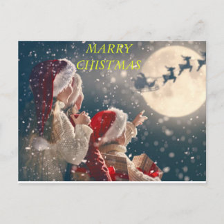cartão postal de natal
