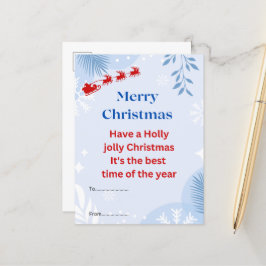 Cartão postal de Natal